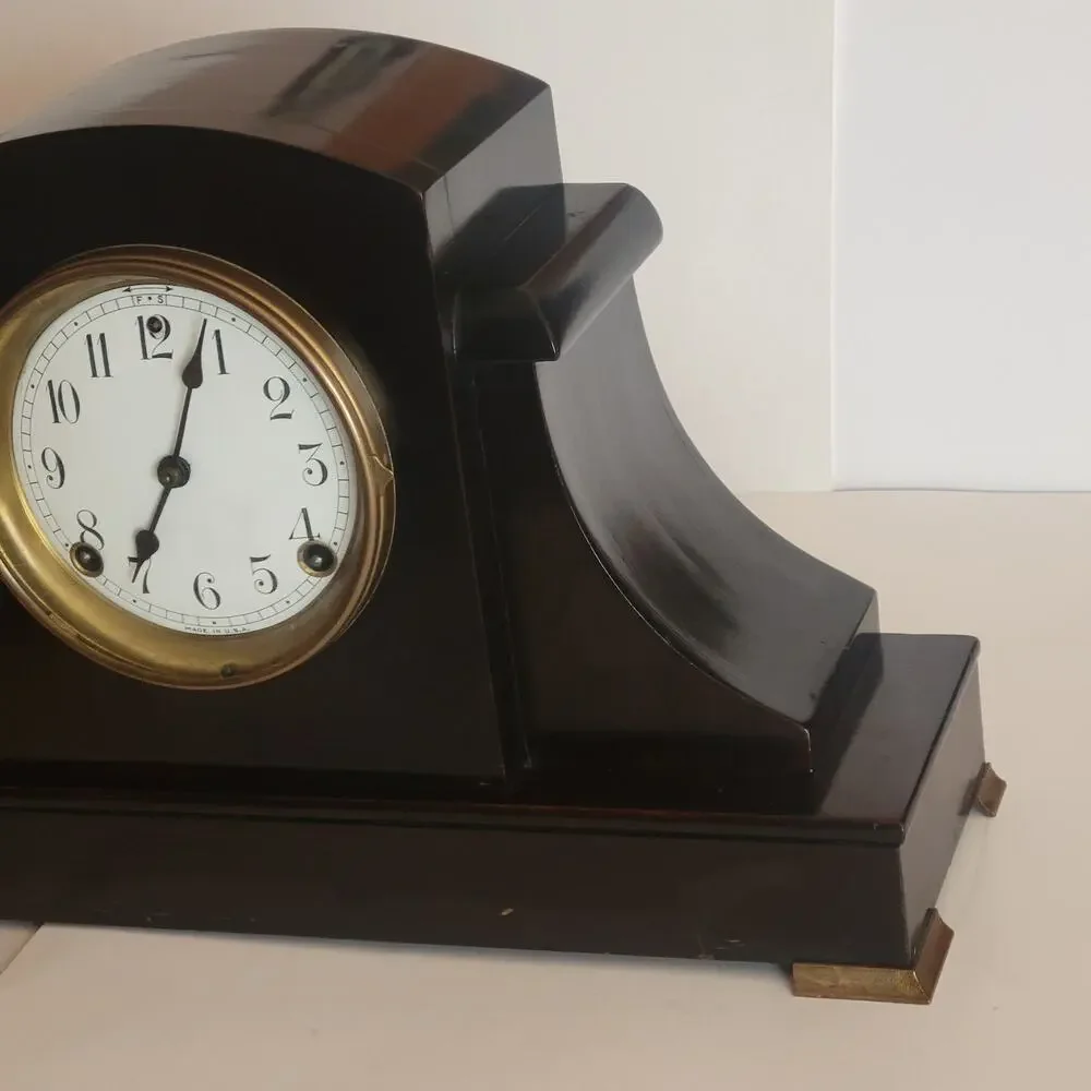 Antique Vintage Sessions 8 Day Time and Strike Mantle Clock